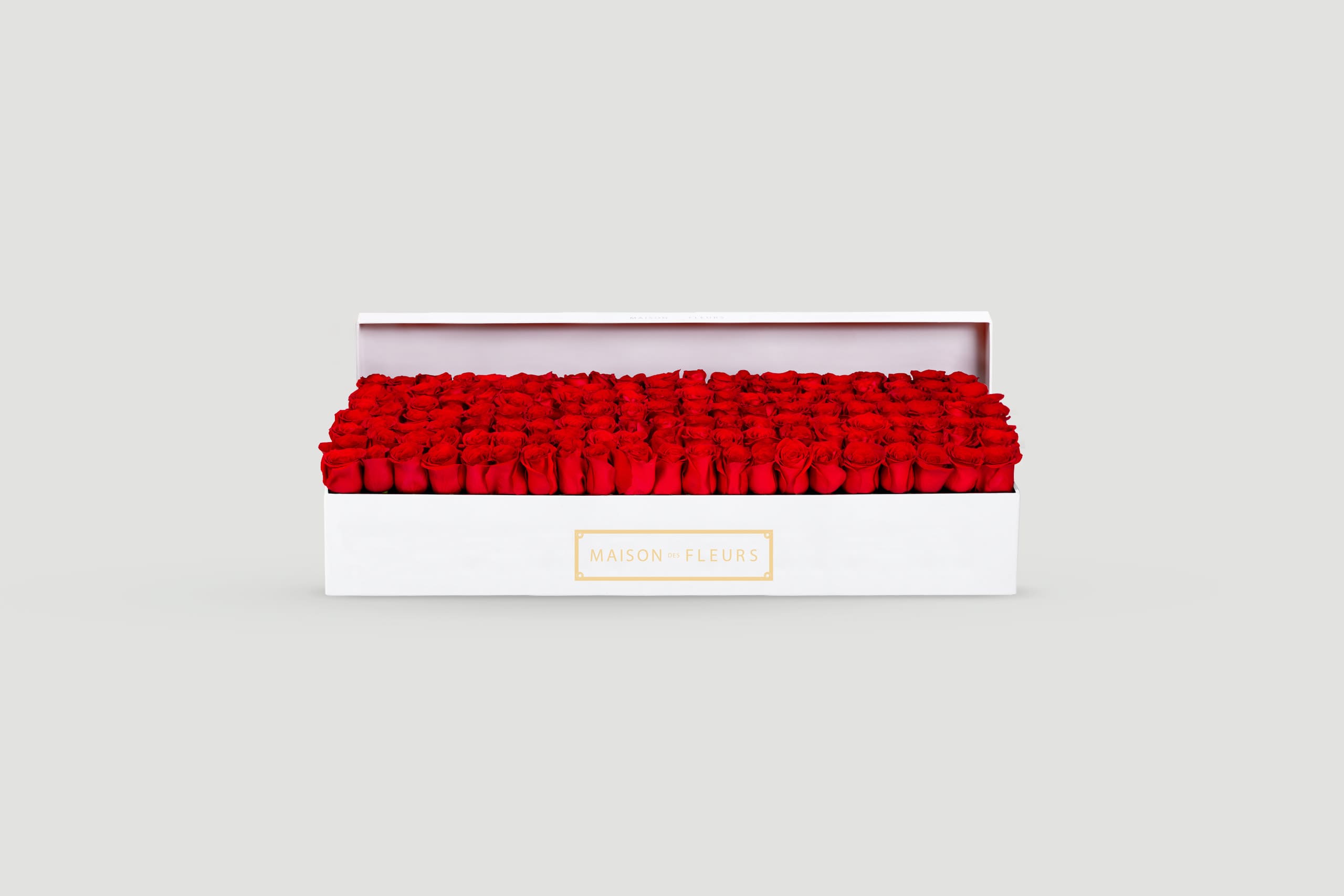 red flower bouquet